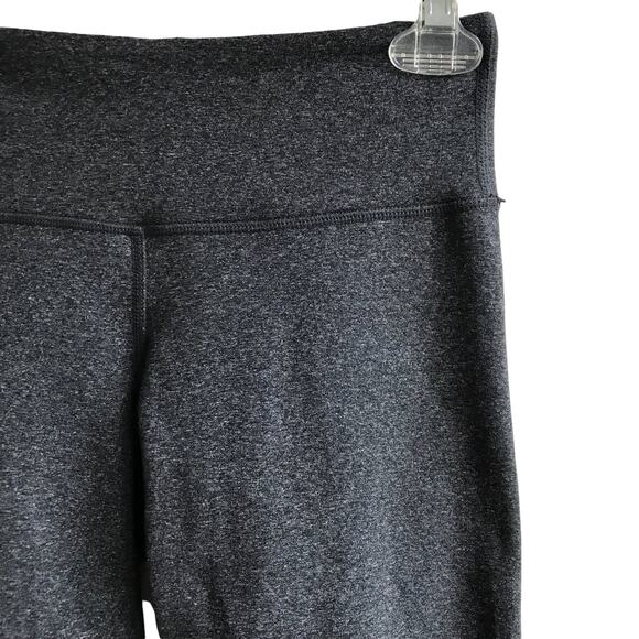 Lululemon Wunder Under Crops Leggings Size 4 Heather Gray Luon Mid Rise Tights - Picture 7 of 11